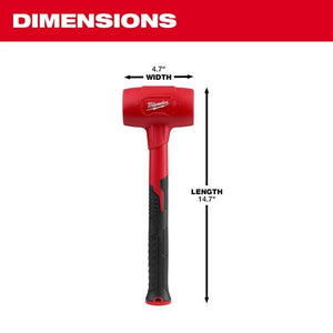 Milwaukee 48 - 22 - 9151 48oz Dead Blow Hammer - Mississauga Hardware Centre Inc
