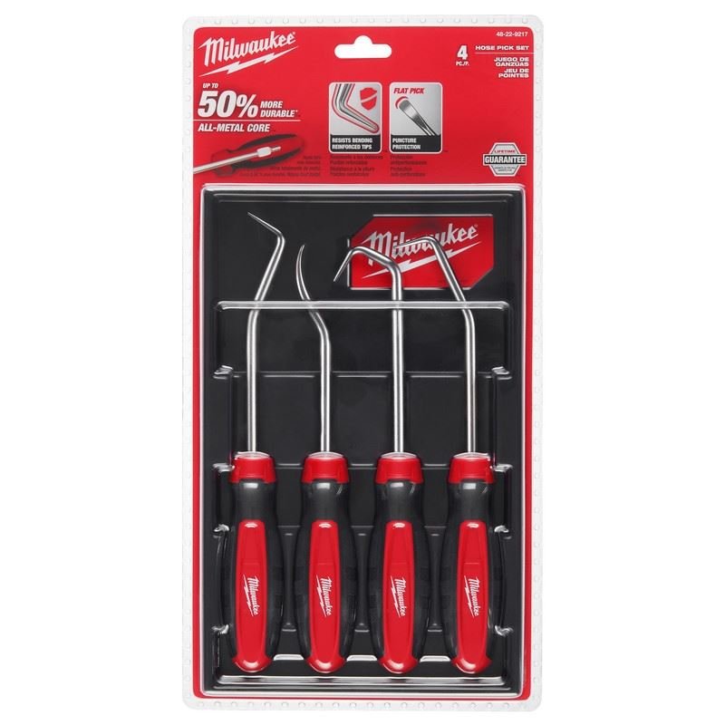 Milwaukee 48 - 22 - 9217 4pc Hose Pick Set - Mississauga Hardware Centre Inc