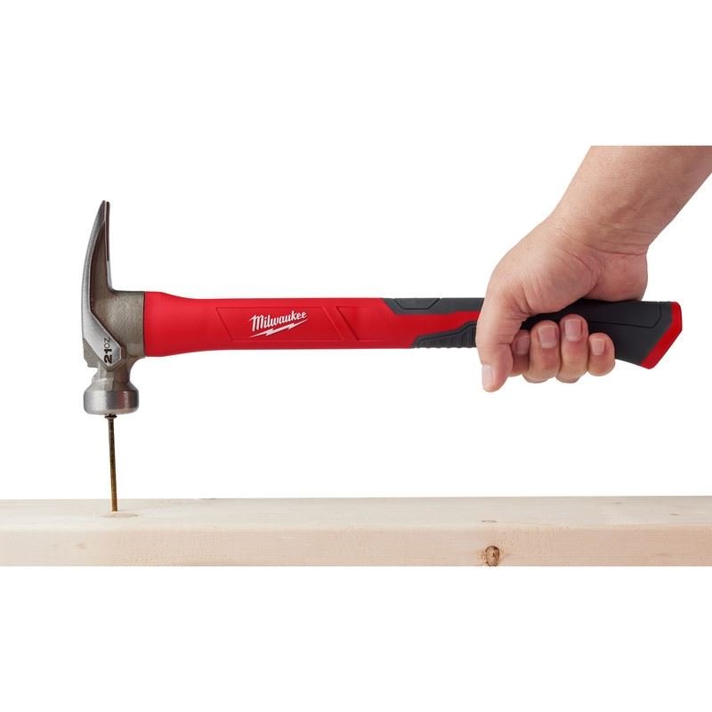 Milwaukee 48 - 22 - 9320 21oz Milled Face Poly/Fiberglass Handle Hammer - Mississauga Hardware Centre Inc