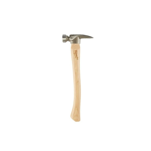 Milwaukee 48 - 22 - 9419 19oz Milled Face Hickory Wood Framing Hammer - Mississauga Hardware Centre IncMilwaukee48-22-9419