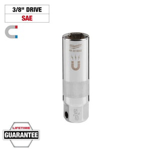 Milwaukee 48 - 22 - 9552 3/8in Drive 5/8in Magentic Spark Plug Socket - Mississauga Hardware Centre Inc