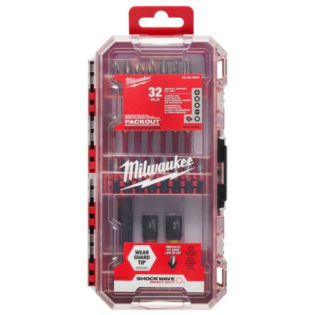 Milwaukee 48 - 32 - 4004 SHOCKWAVE Impact Duty Driver Bit Set - 32PC - Mississauga Hardware Centre Inc