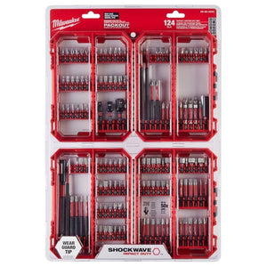 Milwaukee 48 - 32 - 4034 SHOCKWAVE Impact Duty Driver Bit Set - 124PC - Mississauga Hardware Centre Inc