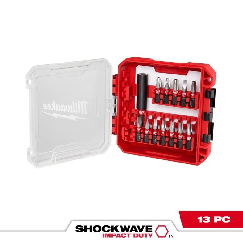 Milwaukee 48 - 32 - 4035 SHOCKWAVE Impact Duty Driver Bit Set - 13PC - Mississauga Hardware Centre Inc
