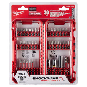 Milwaukee 48 - 32 - 4089 SHOCKWAVE Impact Duty Driver Bit Set - 38PC - Mississauga Hardware Centre Inc