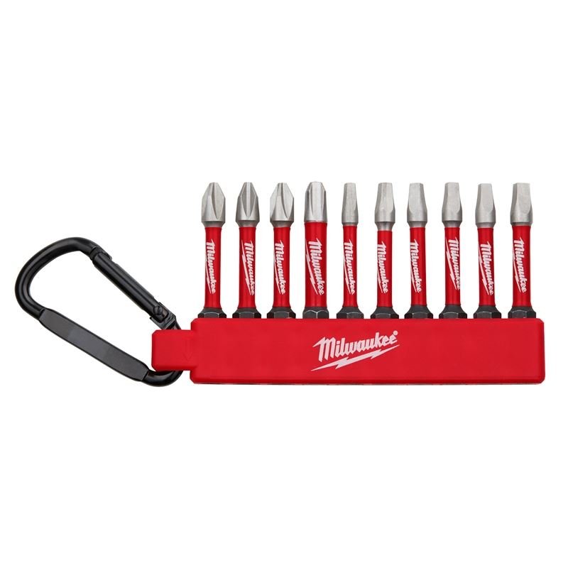 Milwaukee 48 - 32 - 4092 SHOCKWAVE Carabiner PH/SQ 2in Driver Bit Set - Mississauga Hardware Centre Inc
