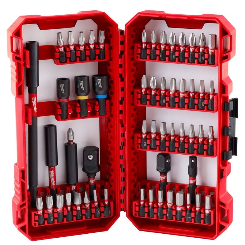 Milwaukee 48 - 32 - 4096 SHOCKWAVE Impact Duty Driver Bit Set - 55PC - Mississauga Hardware Centre Inc