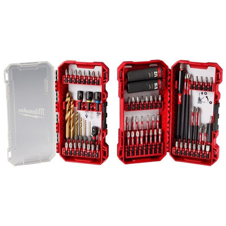 Milwaukee 48 - 32 - 4098 SHOCKWAVE Impact Duty Drill, Drive and Fasten Set - 75PC - Mississauga Hardware Centre Inc