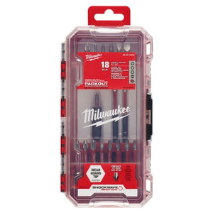 Milwaukee 48 - 32 - 4403 SHOCKWAVE Impact Duty Driver Bit Set - 18PC - Mississauga Hardware Centre Inc