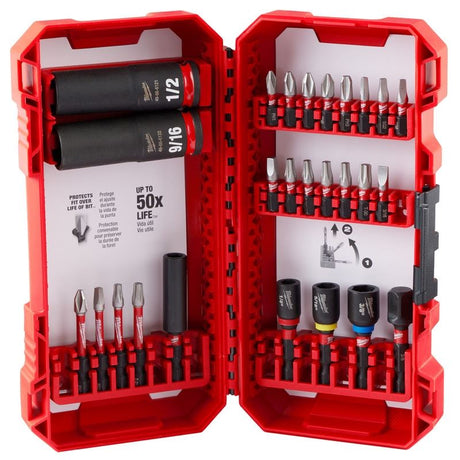 Milwaukee 48 - 32 - 4408 SHOCKWAVE Impact Duty Drive & Fasten Set - 26PC - Mississauga Hardware Centre Inc