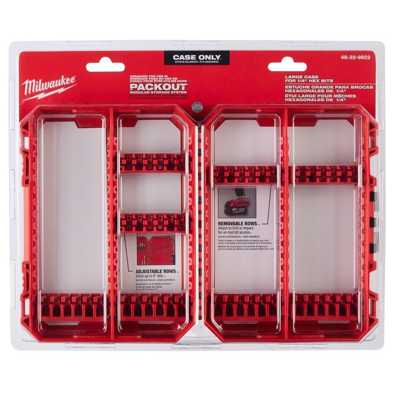 Milwaukee 48 - 32 - 9922 Customizable Large Case for Impact Driver Accessories - Mississauga Hardware Centre Inc