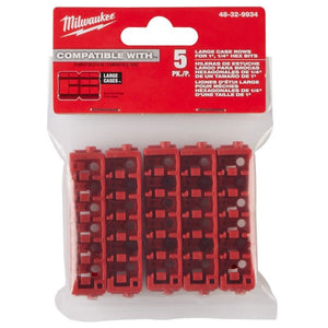 Milwaukee 48 - 32 - 9934 Large Case Rows for Insert Bit Accessories 5PK - Mississauga Hardware Centre Inc