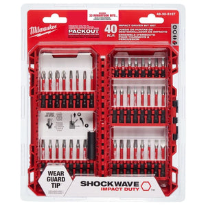 Milwaukee 48 - 39 - 5127 40PC IMPACT SHOCKWAVE SET - Mississauga Hardware Centre Inc