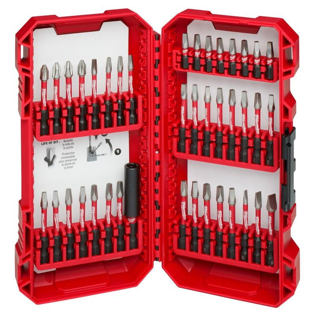 Milwaukee 48 - 39 - 5127 40PC IMPACT SHOCKWAVE SET - Mississauga Hardware Centre Inc