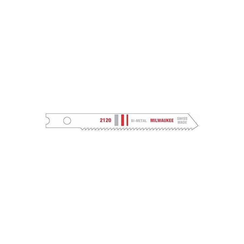 Milwaukee 48 - 42 - 2120 2 - 3/4"" 18 TPI B - Metal Jig Saw Blade (5 PK) - Mississauga Hardware Centre IncMilwaukee48-42-2120