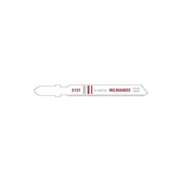 Milwaukee 48 - 42 - 5121 3"" 18 TPI Bi - Metal Jig Saw Blade (5 PK) - Mississauga Hardware Centre IncMilwaukee48-42-5121