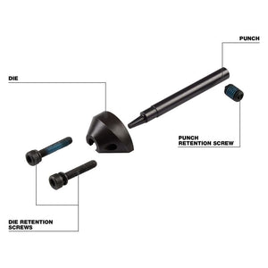 Milwaukee 48 - 44 - 0272 M12 FUEL 16 Ga Nibbler Punch Die Set - Mississauga Hardware Centre Inc