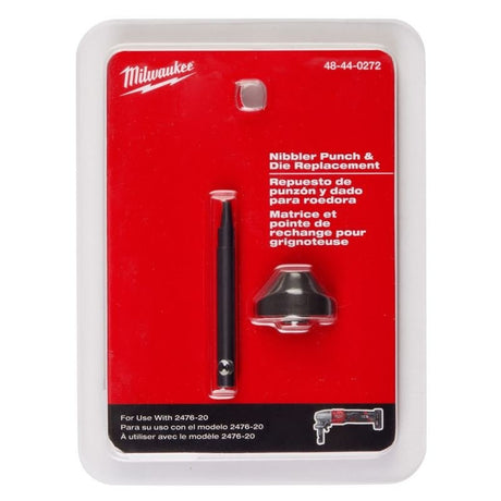 Milwaukee 48 - 44 - 0272 M12 FUEL 16 Ga Nibbler Punch Die Set - Mississauga Hardware Centre Inc
