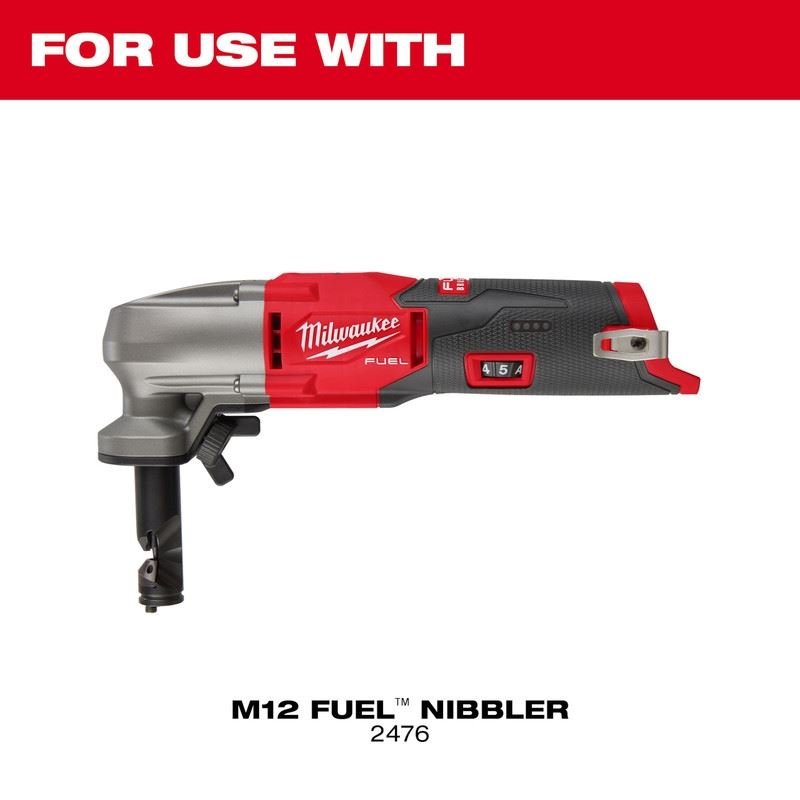 Milwaukee 48 - 44 - 0272 M12 FUEL 16 Ga Nibbler Punch Die Set - Mississauga Hardware Centre Inc