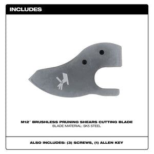 Milwaukee 48 - 44 - 2769 PRUNING SHEAR REPLACEMENT BLADE - Mississauga Hardware Centre Inc