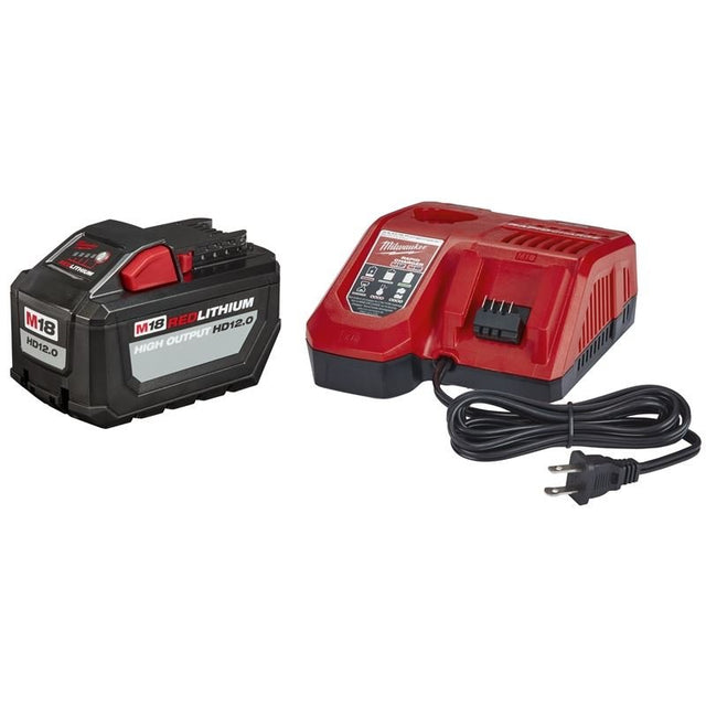 Milwaukee 48 - 59 - 1200 M18 REDLITHIUM HIGH OUTPUT HD12.0 Starter Kit - Mississauga Hardware Centre IncMilwaukee48-59-1200