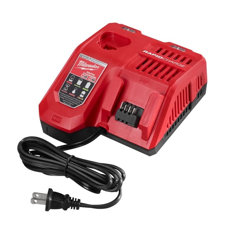 Milwaukee 48 - 59 - 1808 M18 M12 Rapid Charger - Mississauga Hardware Centre Inc