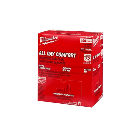 Milwaukee 48 - 73 - 3006 100 Pair Ear Plugs - Mississauga Hardware Centre IncMilwaukee48-73-3006