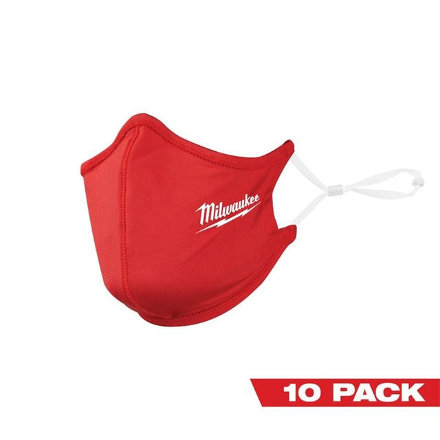 Milwaukee 48 - 73 - 4229 10PK RED 2 LAYER FACE MASK - Mississauga Hardware Centre Inc