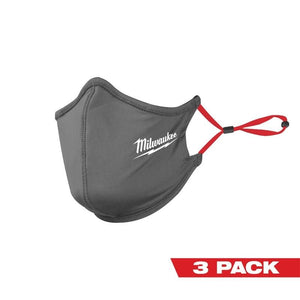 Milwaukee 48 - 73 - 4231 3PK GREY 2 LAYER FACE MASK - Mississauga Hardware Centre Inc