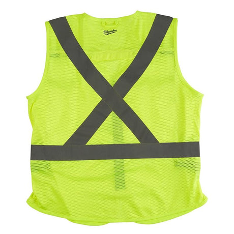 Milwaukee 48 - 73 - 5062 High Visibility Yellow Safety Vest - L/XL (CSA) - Mississauga Hardware Centre Inc