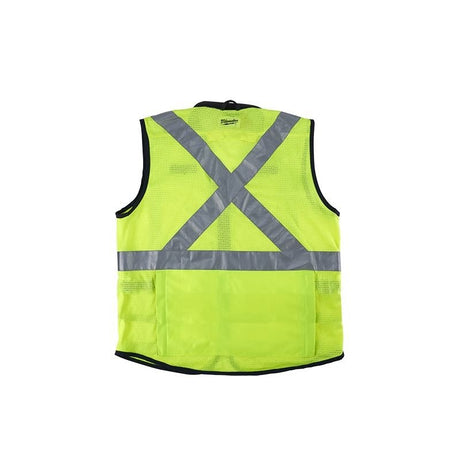 Milwaukee 48 - 73 - 5081 High Visibility Yellow Performance Safety Vest - S/M (CSA) - Mississauga Hardware Centre IncMilwaukee48-73-5081