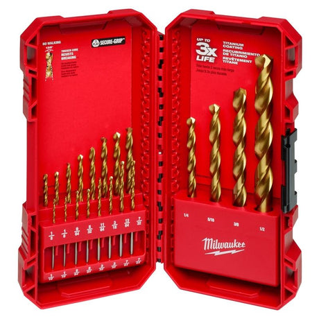 Milwaukee 48 - 89 - 1105 THUNDERBOLT Titanium Drill Bit Set - 20PC - Mississauga Hardware Centre Inc