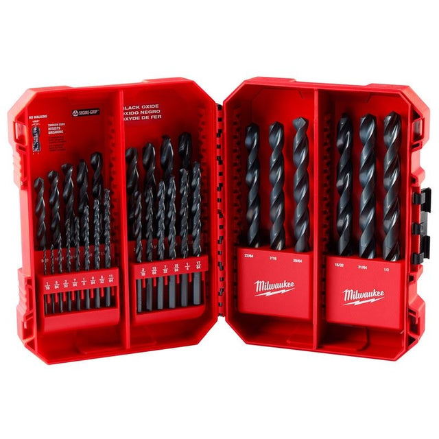 Milwaukee 48 - 89 - 2802 THUNDERBOLT Black Oxide Drill Bit Set - 29PC - Mississauga Hardware Centre Inc