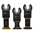 Milwaukee 49 - 10 - 9001 OPEN - LOK 3pc All Purpose Multi - Tool Blade Variety Pack - Mississauga Hardware Centre Inc