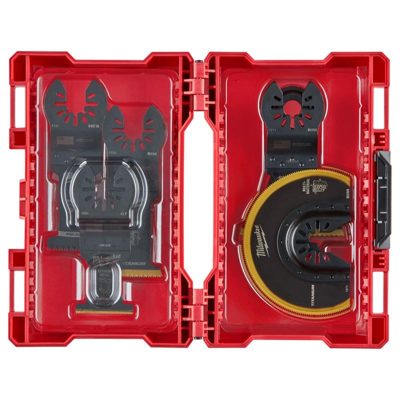 Milwaukee 49 - 10 - 9113 OPEN - LOK 9pc Multi - Tool Blade Kit - Mississauga Hardware Centre Inc