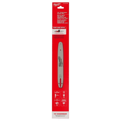 Milwaukee 49 - 16 - 2756 14in Chainsaw Guide Bar (For 2727 - 20C Model) - Mississauga Hardware Centre Inc