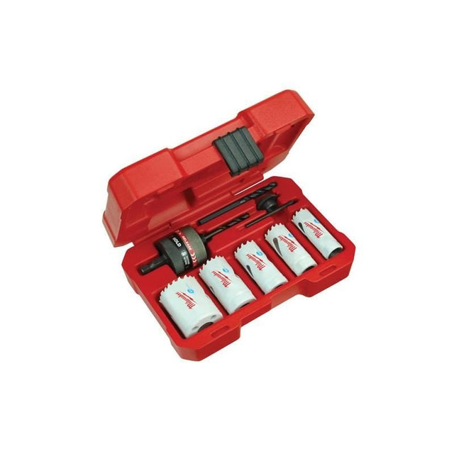 Milwaukee 49 - 22 - 4005 8 - pc General Purpose Ice Hardened Hole Saw Kit - Mississauga Hardware Centre IncMilwaukee49-22-4005