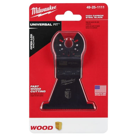 Milwaukee 49 - 25 - 1111 OPEN - LOK 2 - 1/2 in Hcs Wood Blade 1 Pk - Mississauga Hardware Centre Inc