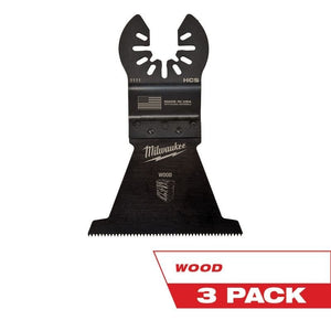 Milwaukee 49 - 25 - 1113 OPEN - LOK 2 - 1/2 in Hcs Wood Blades 3 Pk - Mississauga Hardware Centre Inc