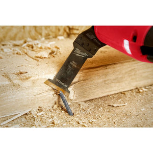 Milwaukee 49 - 25 - 1231 OPEN - LOK 1 - 3/8 in Titanium Enhanced Bi - Metal Multi - Material Blade 1 Pk - Mississauga Hardware Centre Inc