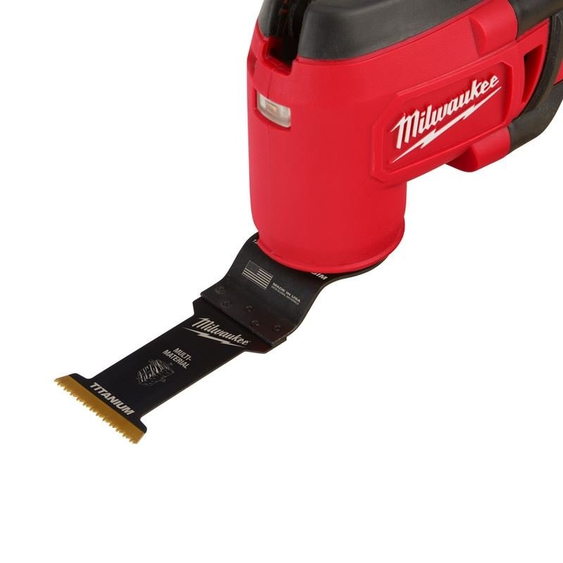 Milwaukee 49 - 25 - 1231 OPEN - LOK 1 - 3/8 in Titanium Enhanced Bi - Metal Multi - Material Blade 1 Pk - Mississauga Hardware Centre Inc