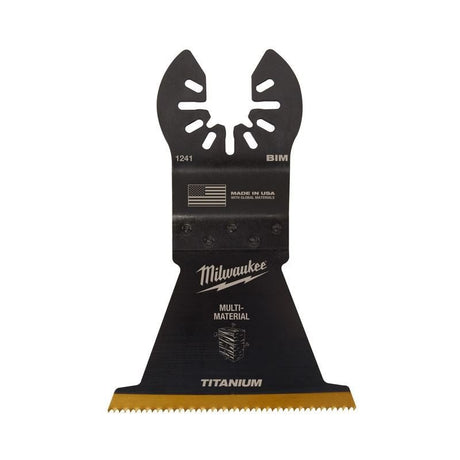 Milwaukee 49 - 25 - 1241 OPEN - LOK 2 - 1/2 in Titanium Enhanced Bi - Metal Multi - Material Blade 1 Pk - Mississauga Hardware Centre Inc