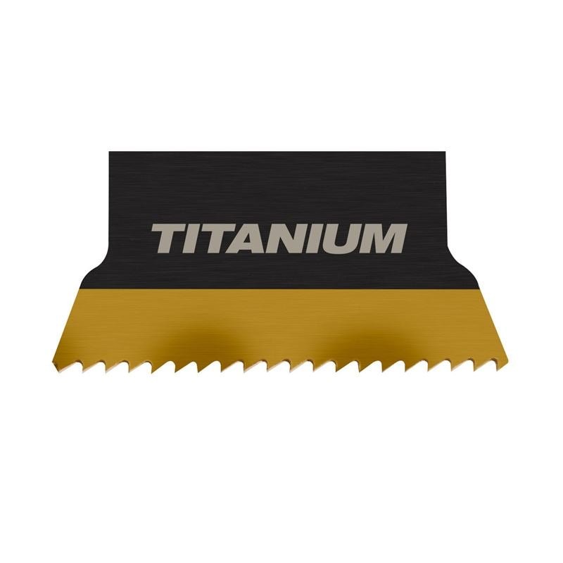 Milwaukee 49 - 25 - 1251 OPEN - LOK 1 - 1/8 in Titanium Enhanced Bi - Metal Metal Blade 1 Pk - Mississauga Hardware Centre Inc