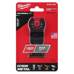 Milwaukee 49 - 25 - 1501 OPEN - LOK 1 - 3/8 in Titanium Enhanced Carbide Teeth Metal Blade 1 Pk - Mississauga Hardware Centre Inc