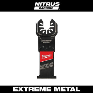 Milwaukee 49 - 25 - 1561 NITRUS CARBIDE Extreme Metal Universal Fit OPEN - LOK Multi - Tool Blade - 1pk - Mississauga Hardware Centre Inc