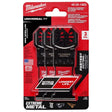 Milwaukee 49 - 25 - 1563 NITRUS CARBIDE Extreme Metal Universal Fit OPEN - LOK Multi - Tool Blade - 3pk - Mississauga Hardware Centre Inc