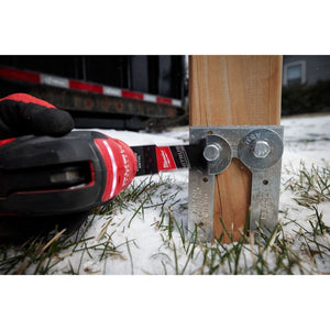 Milwaukee 49 - 25 - 1563 NITRUS CARBIDE Extreme Metal Universal Fit OPEN - LOK Multi - Tool Blade - 3pk - Mississauga Hardware Centre Inc