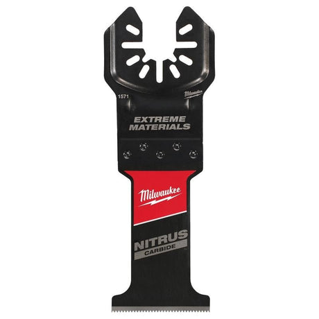 Milwaukee 49 - 25 - 1575 NITRUS CARBIDE Extreme Materials Universal Fit OPEN - LOK Multi - Tool Blade - 5pk - Mississauga Hardware Centre Inc