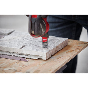 Milwaukee 49 - 25 - 1575 NITRUS CARBIDE Extreme Materials Universal Fit OPEN - LOK Multi - Tool Blade - 5pk - Mississauga Hardware Centre Inc