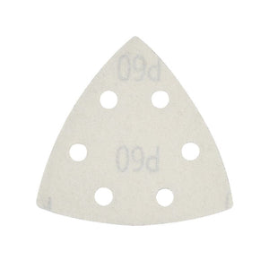 Milwaukee 49 - 25 - 2060 3 - 1/2 in 60 Grit Triangle Sandpaper 6 Pk - Mississauga Hardware Centre Inc